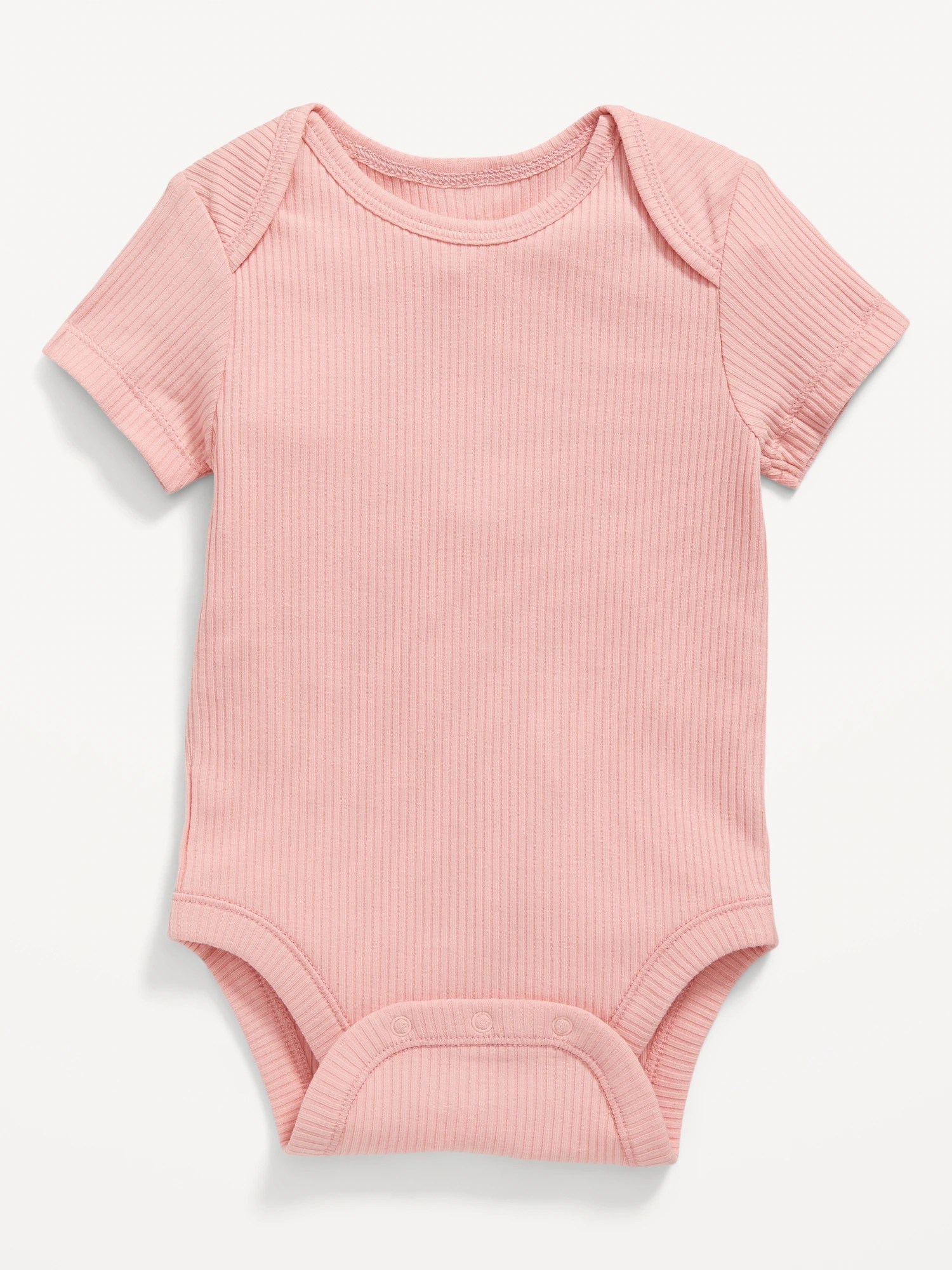 Unisex ShortSleeve RibKnit Bodysuit for Baby Old Navy