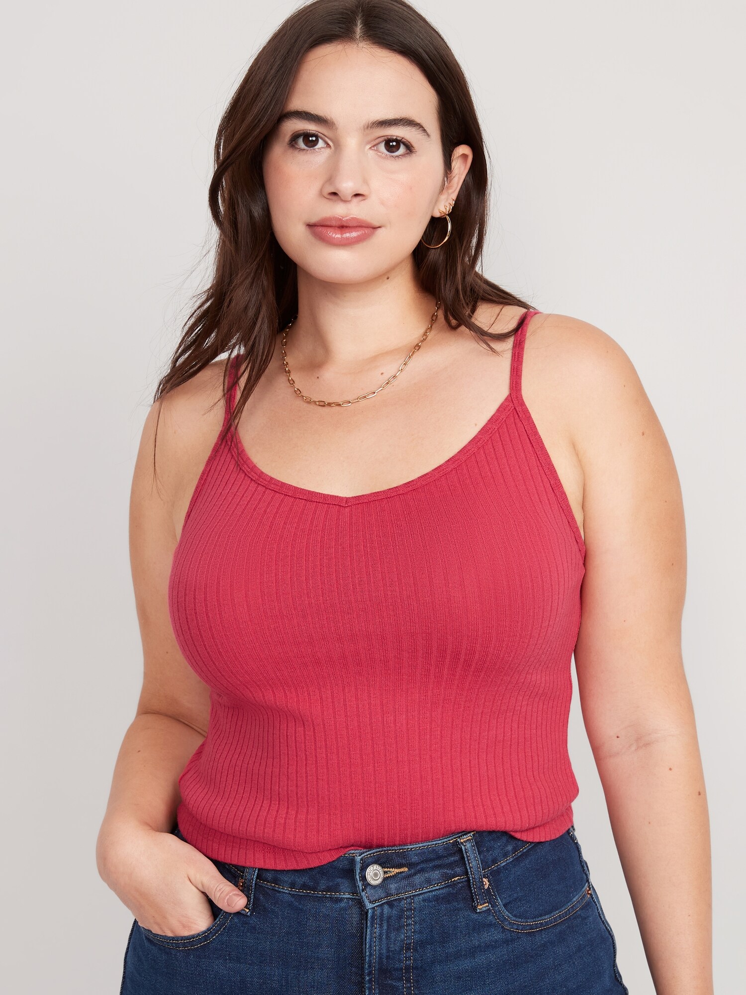 RibKnit VNeck Matching Sweater Tank Top Old Navy