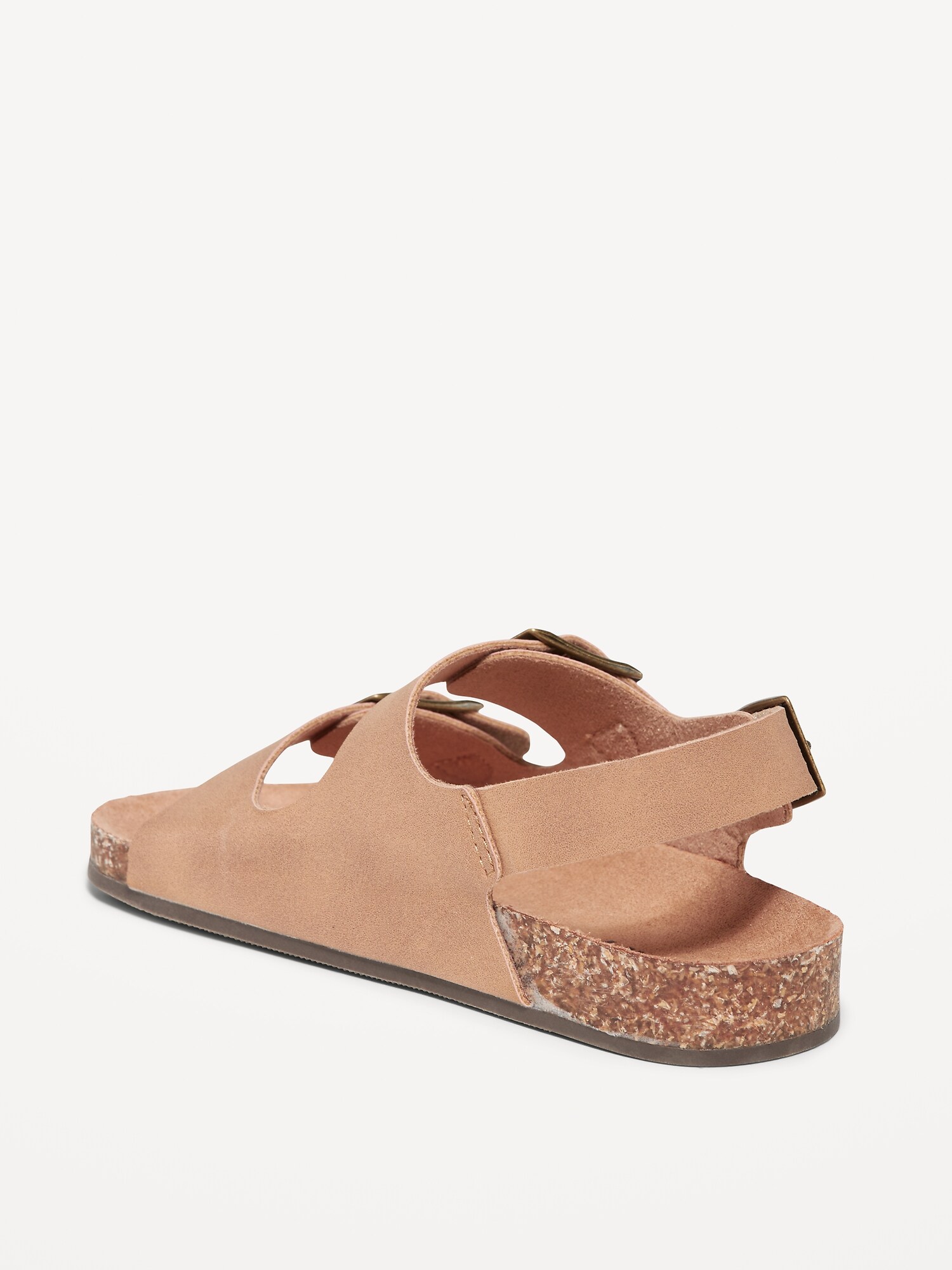 Unisex FauxLeather DoubleBuckle Sandals for Toddler Old Navy