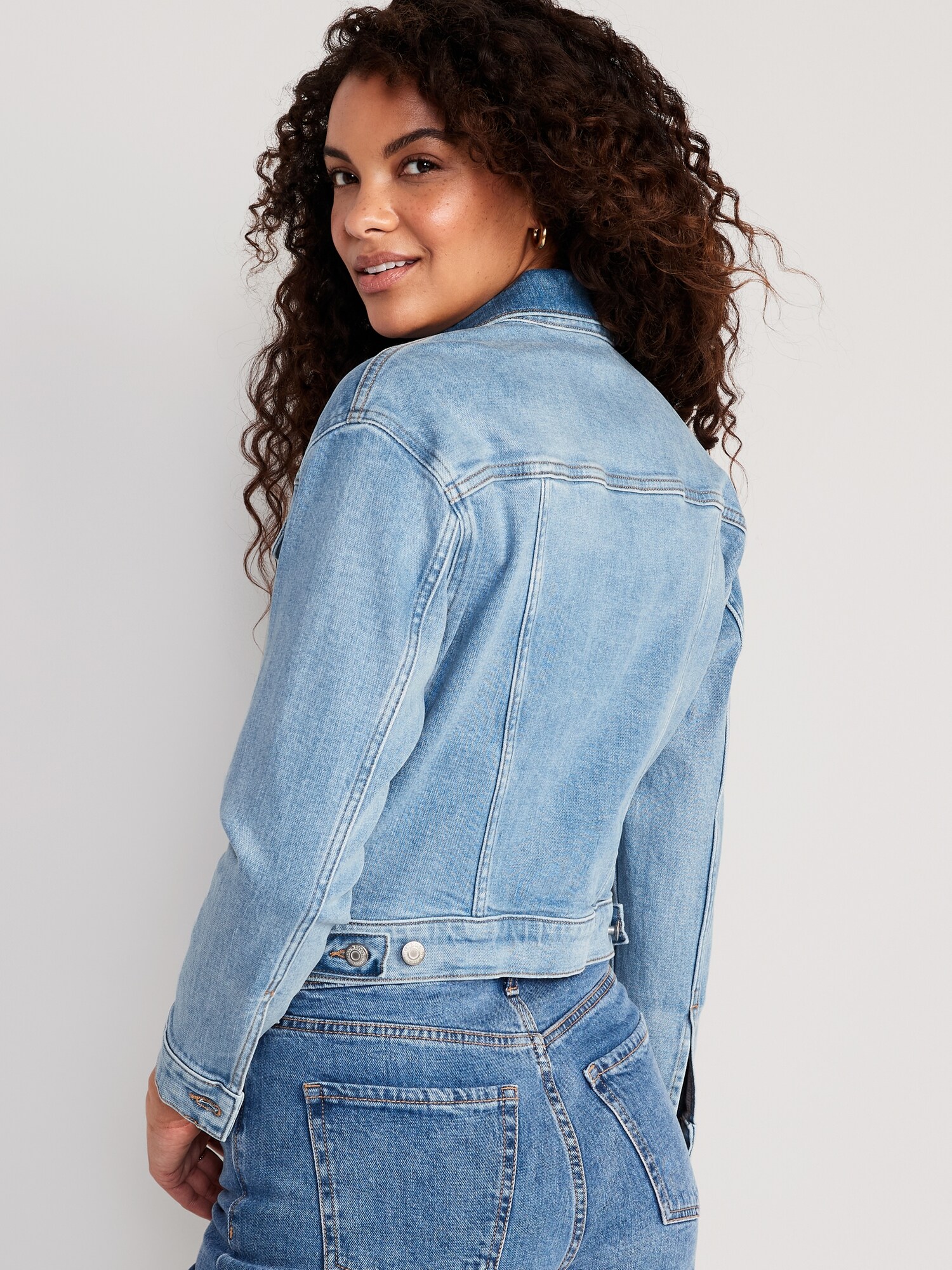 Cropped Jean Jacket Old Navy