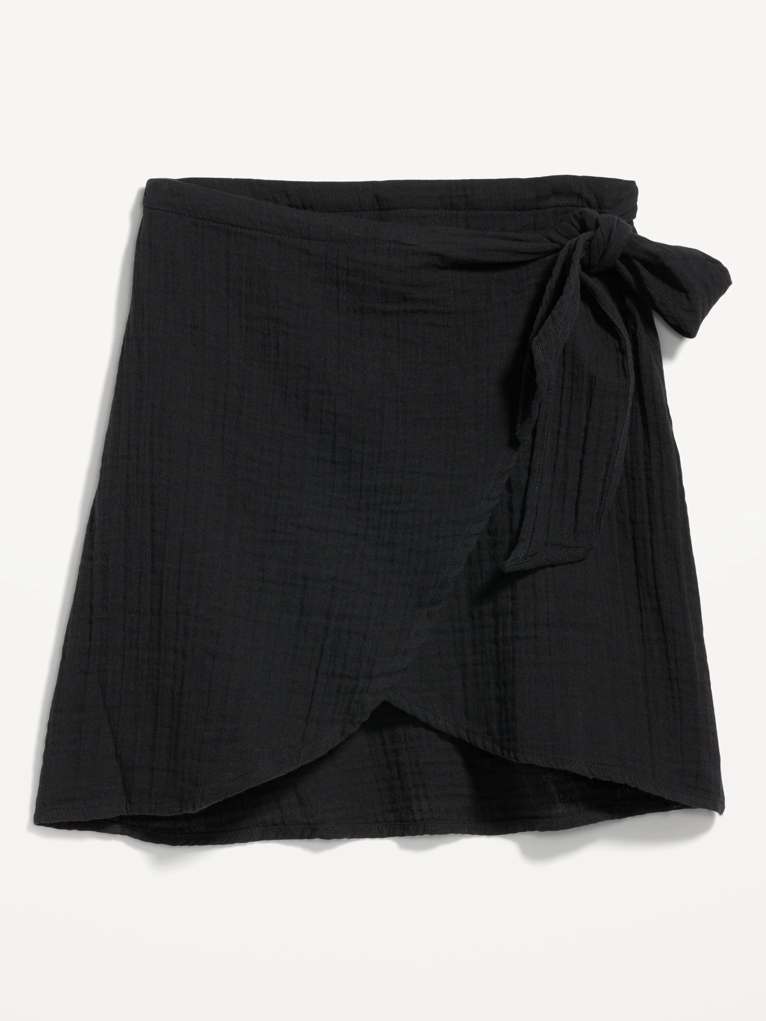 HighWaisted Woven WrapFront Sarong Swim Skirt Old Navy