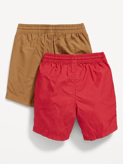Drawstring Poplin Shorts 2Pack for Toddler Boys Old Navy