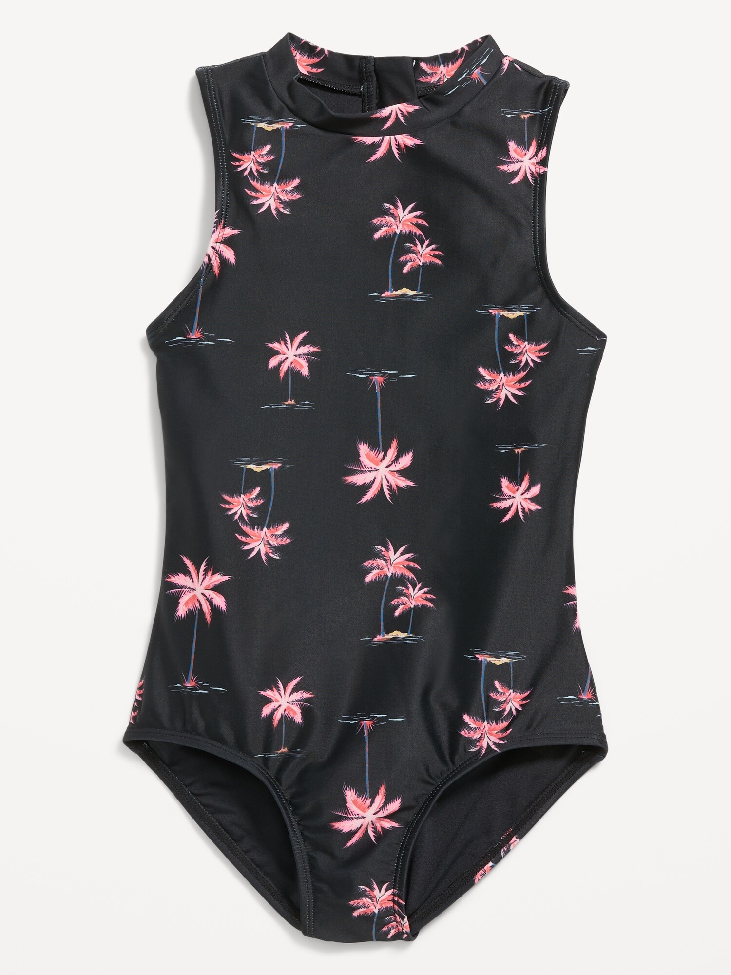 Old Navy HighNeck OnePiece Swimsuit for Girls multi 650309002