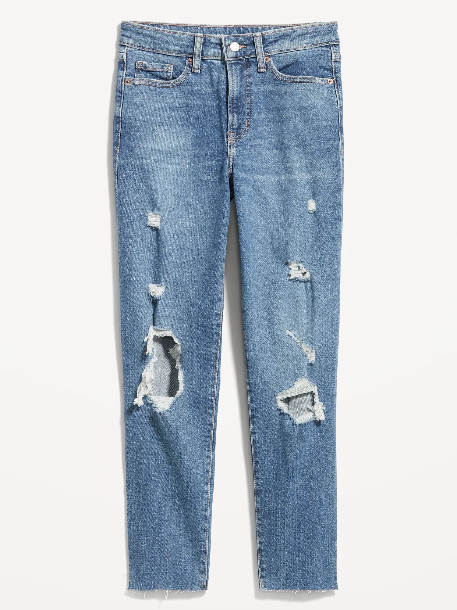 HighWaisted OG Straight Ankle Jeans Old Navy