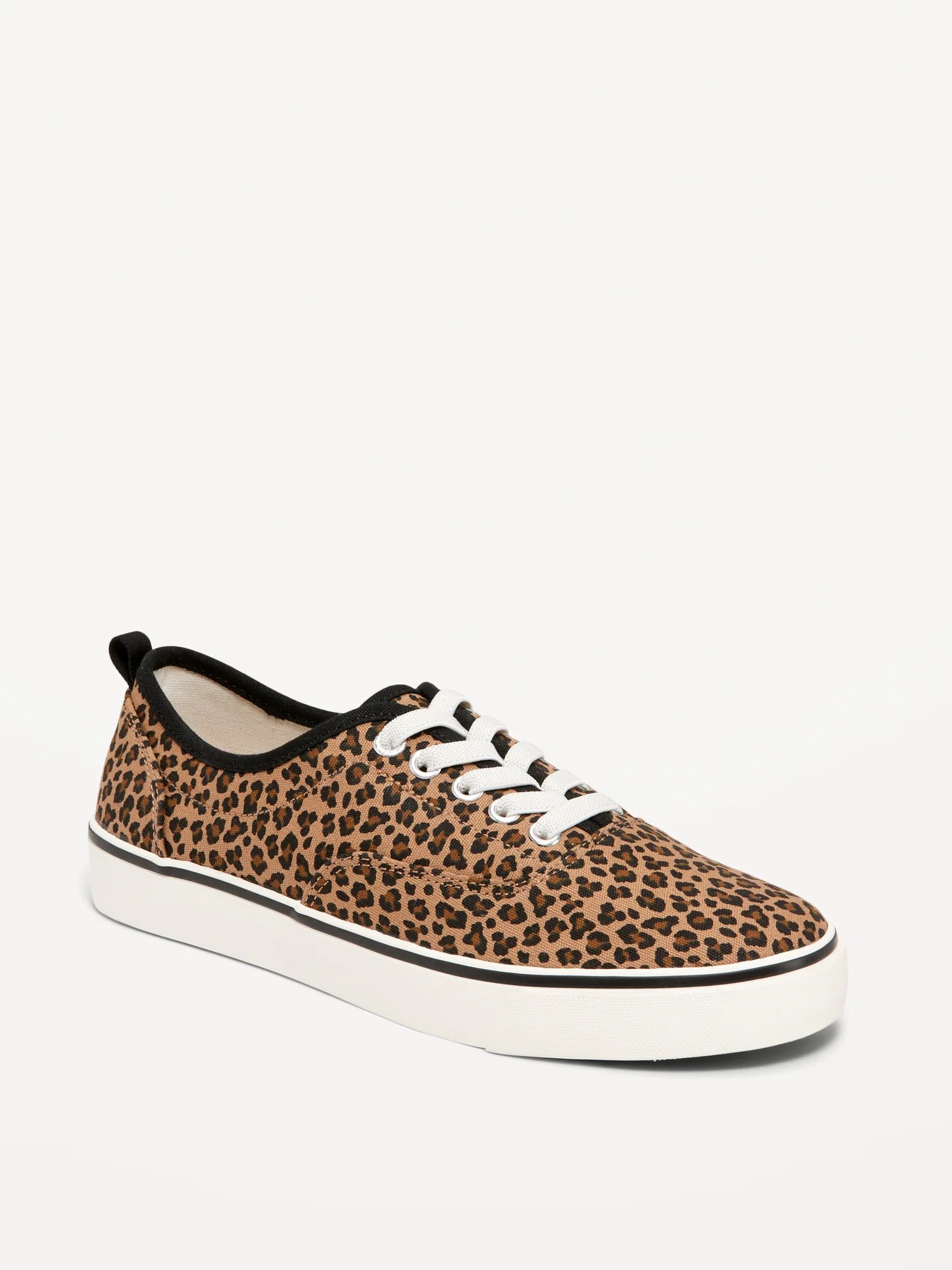 Printed ElasticLace Canvas Sneakers for Girls Old Navy