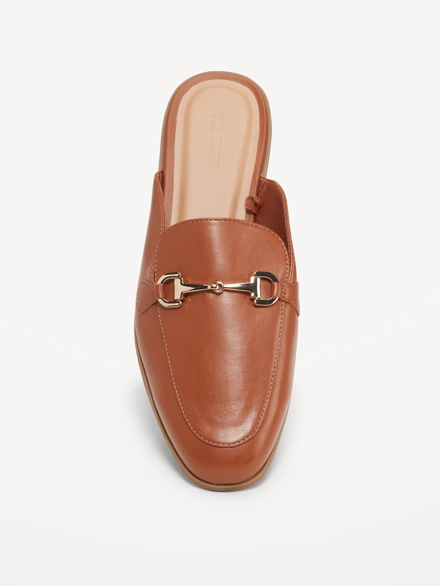 FauxLeather Loafer Mule Shoes Old Navy