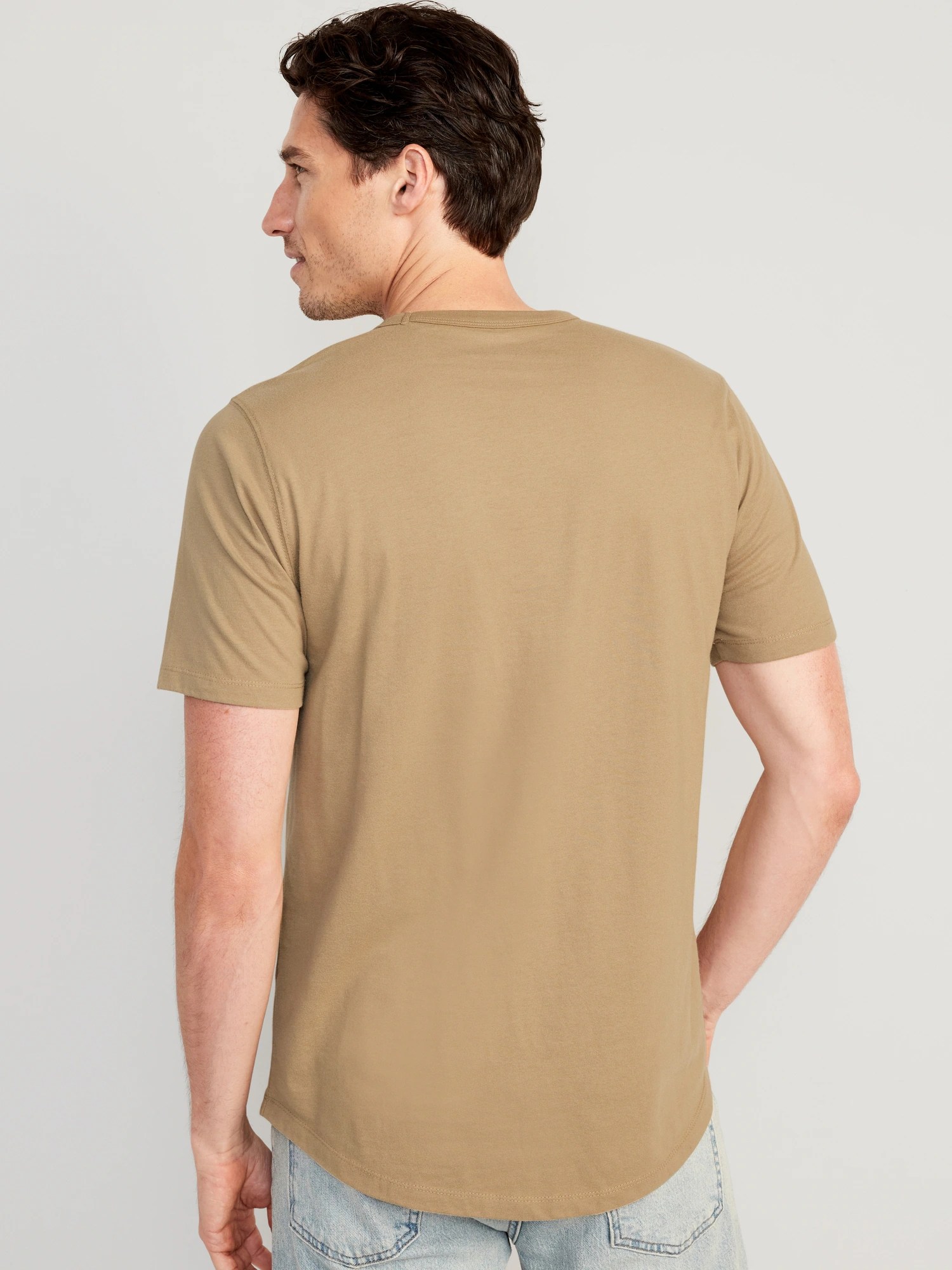 SoftWashed CurvedHem TShirt Old Navy