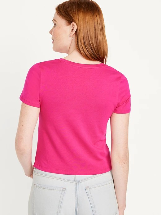 Cropped SlimFit TShirt for Women Old Navy
