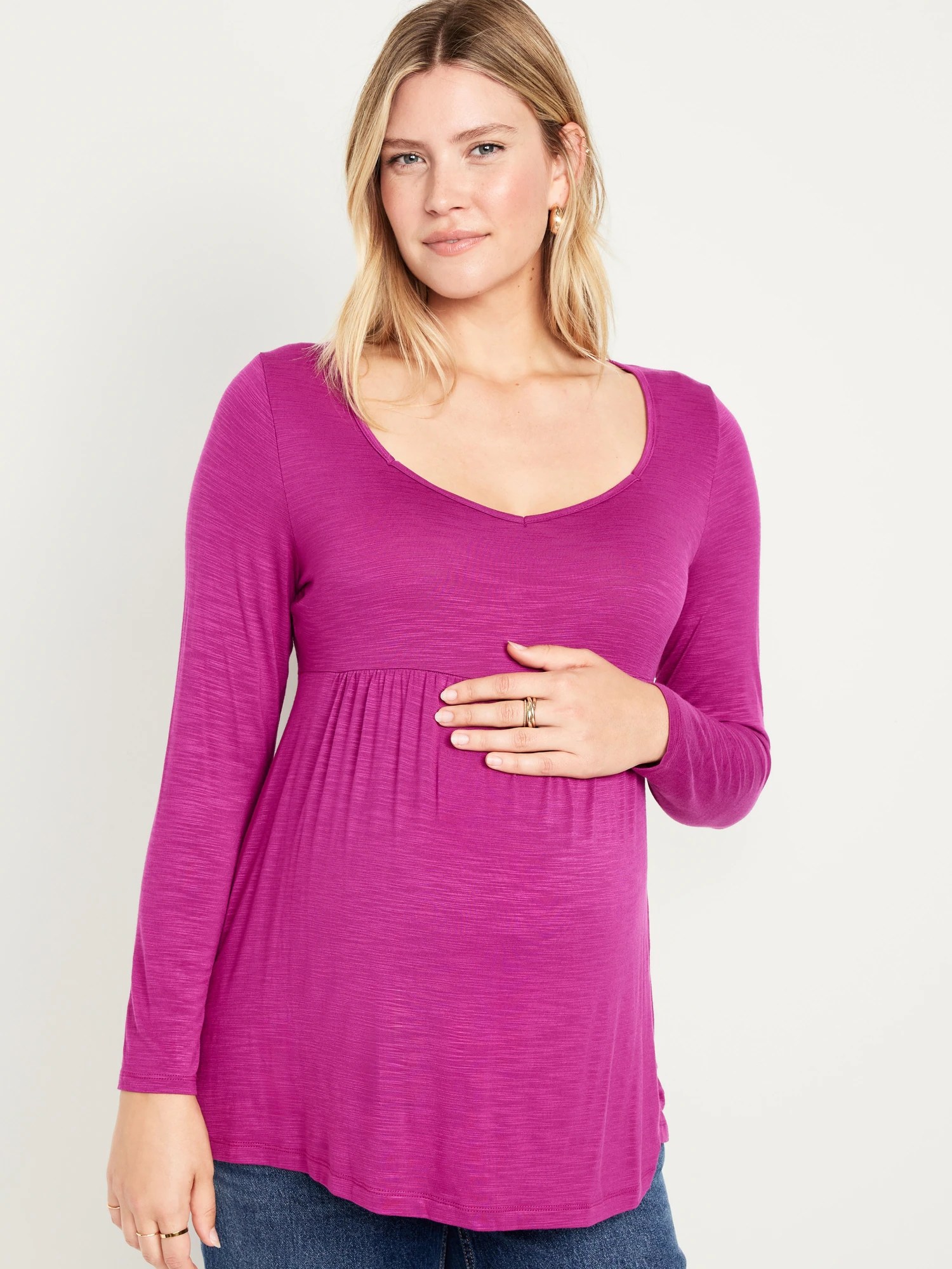 Shirred Peplum Tops Old Navy