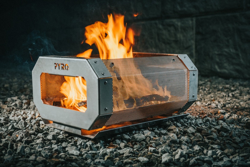 Pyro Camp Fire Pit is Your Definitive Camping Grill Cooktop