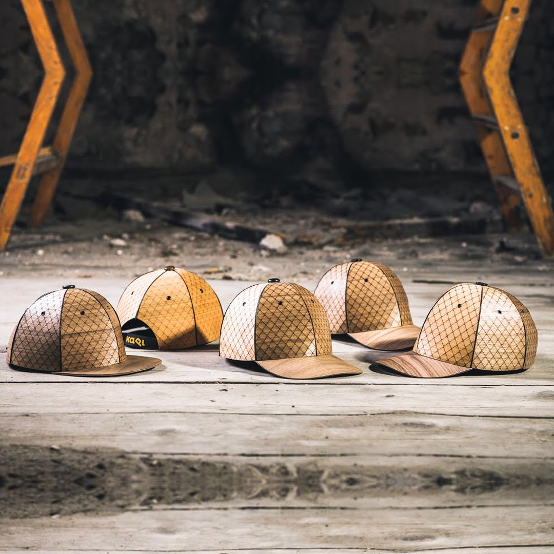 Kapl Creates World's First AllWood Baseball Cap