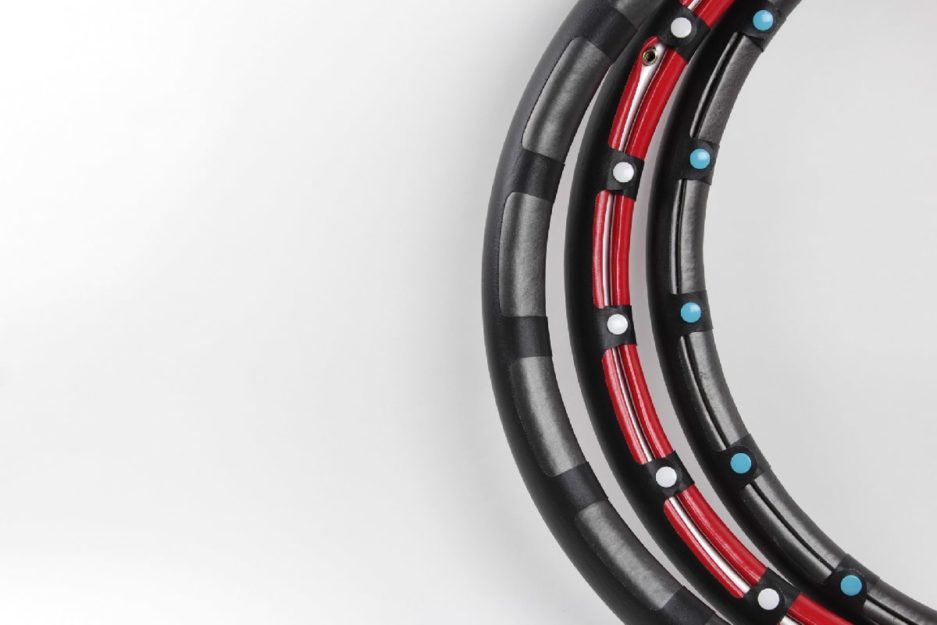 Grip DIY Wheelchair Rim Cover For Better Ergonomics