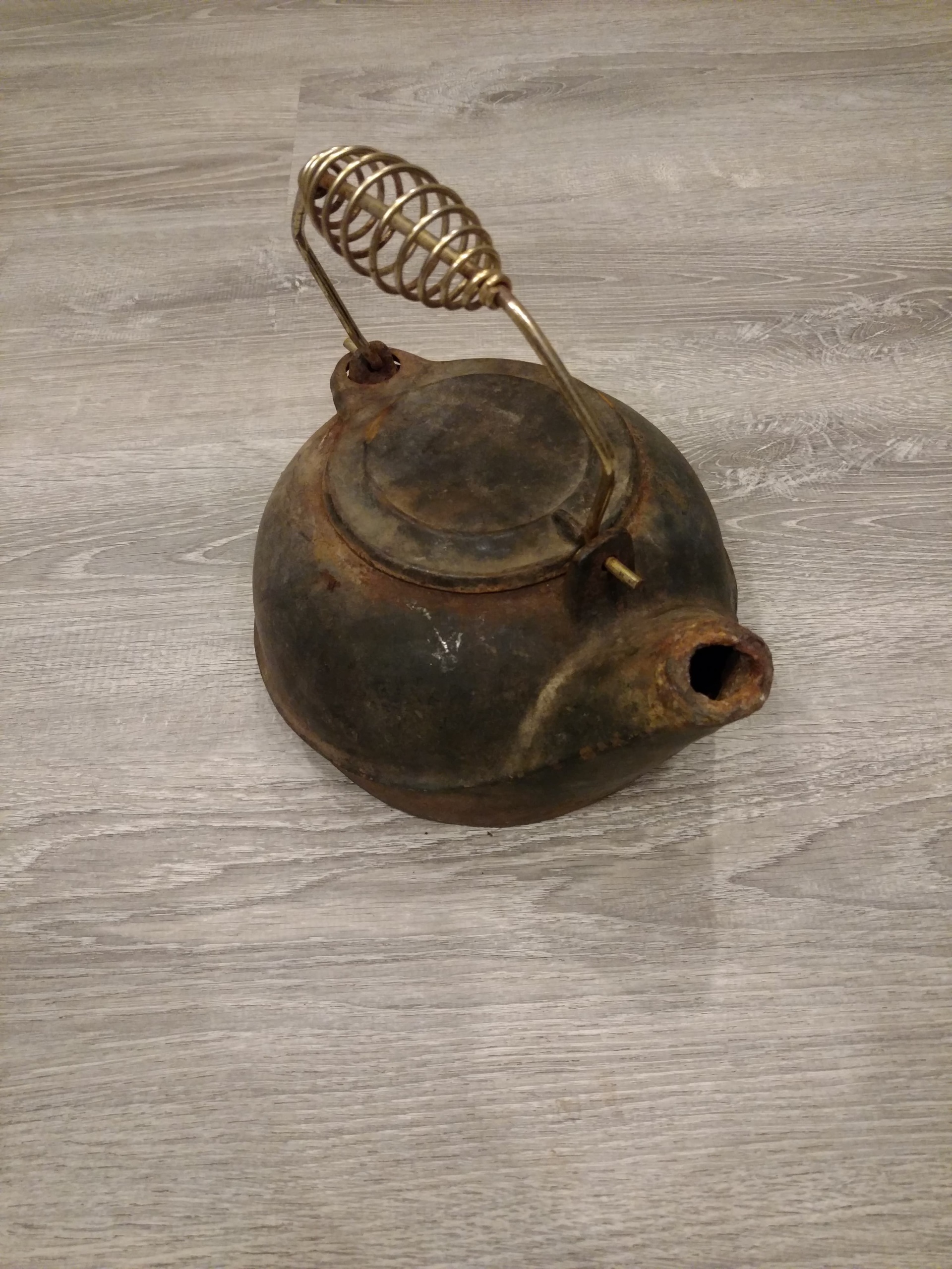 Beautiful Cast Iron Kettle