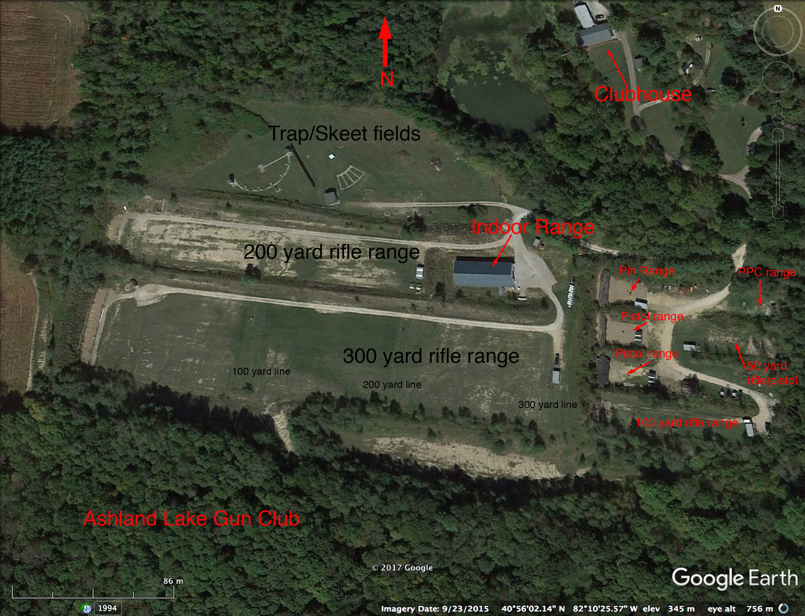 Ashland Lake Gun Club General Information