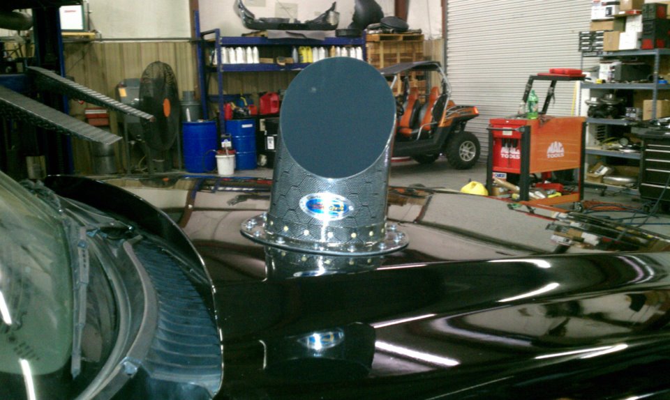 Carbon Fiber Hood Stack Old Skool Fabrication
