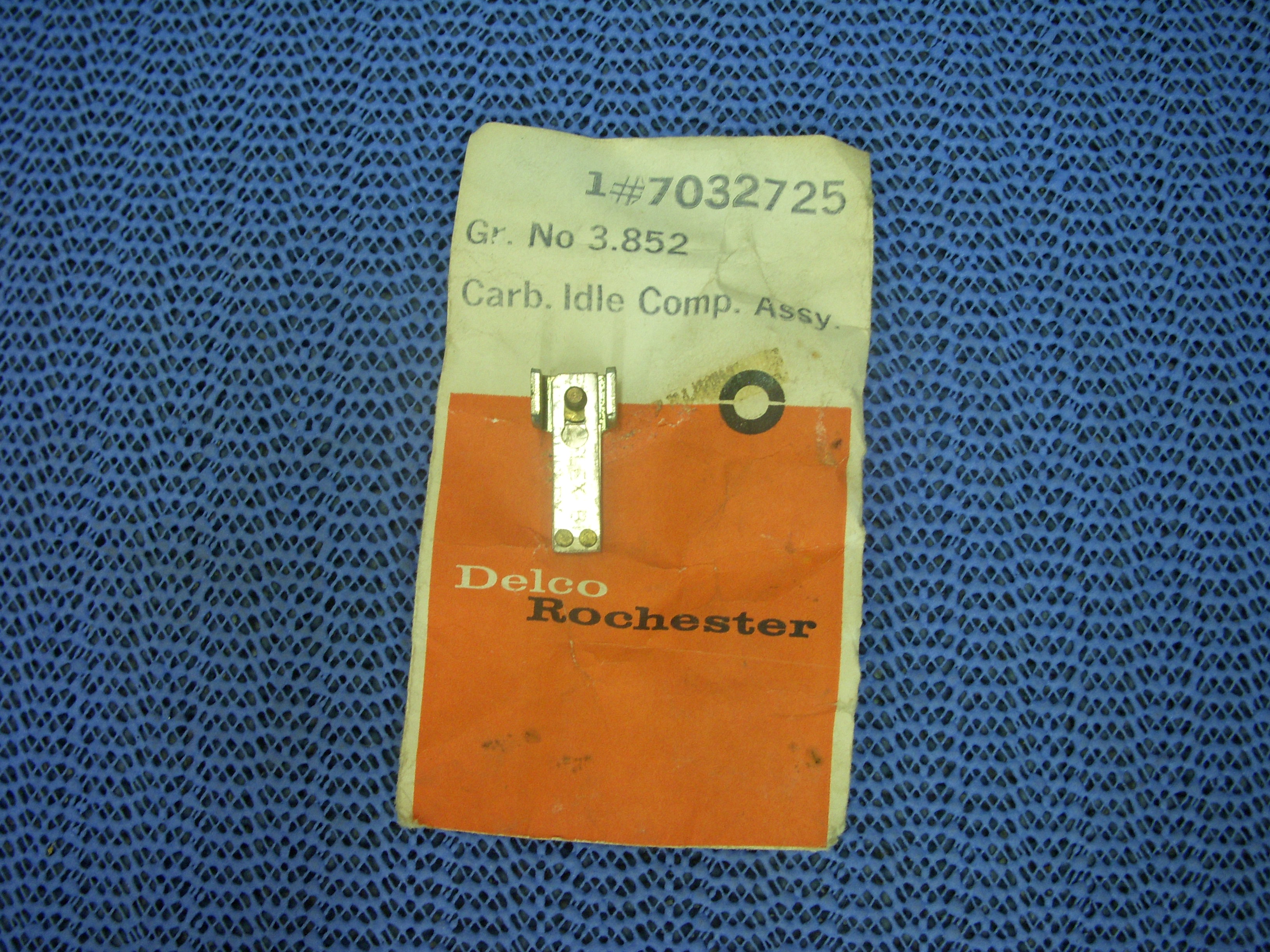 1966 Oldsmobile Carburetor Idle Compensator Valve NOS 7032725