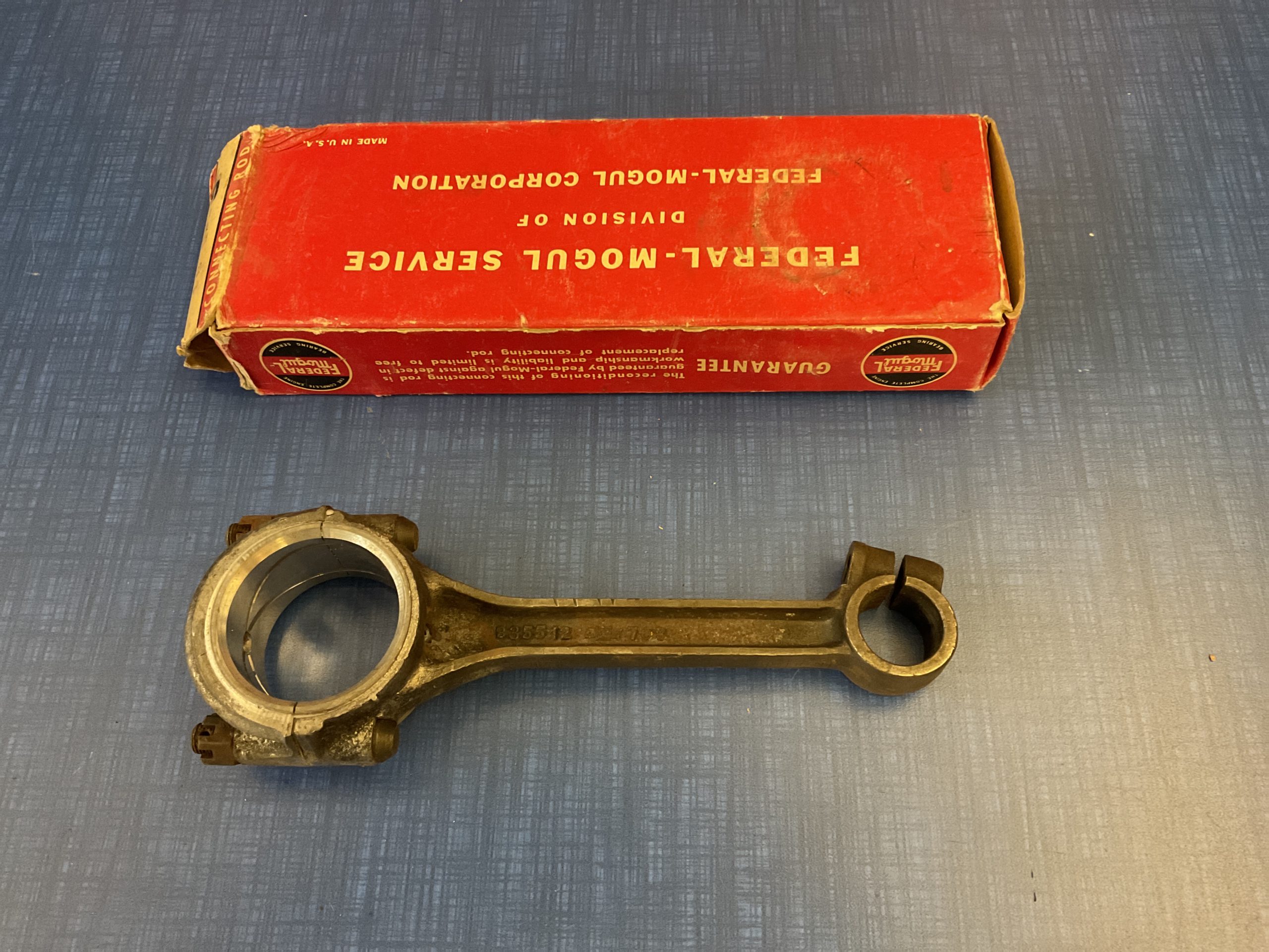 1929 1931 Chevrolet ReBabbitted and Ground .005 U.S. Connecting Rod