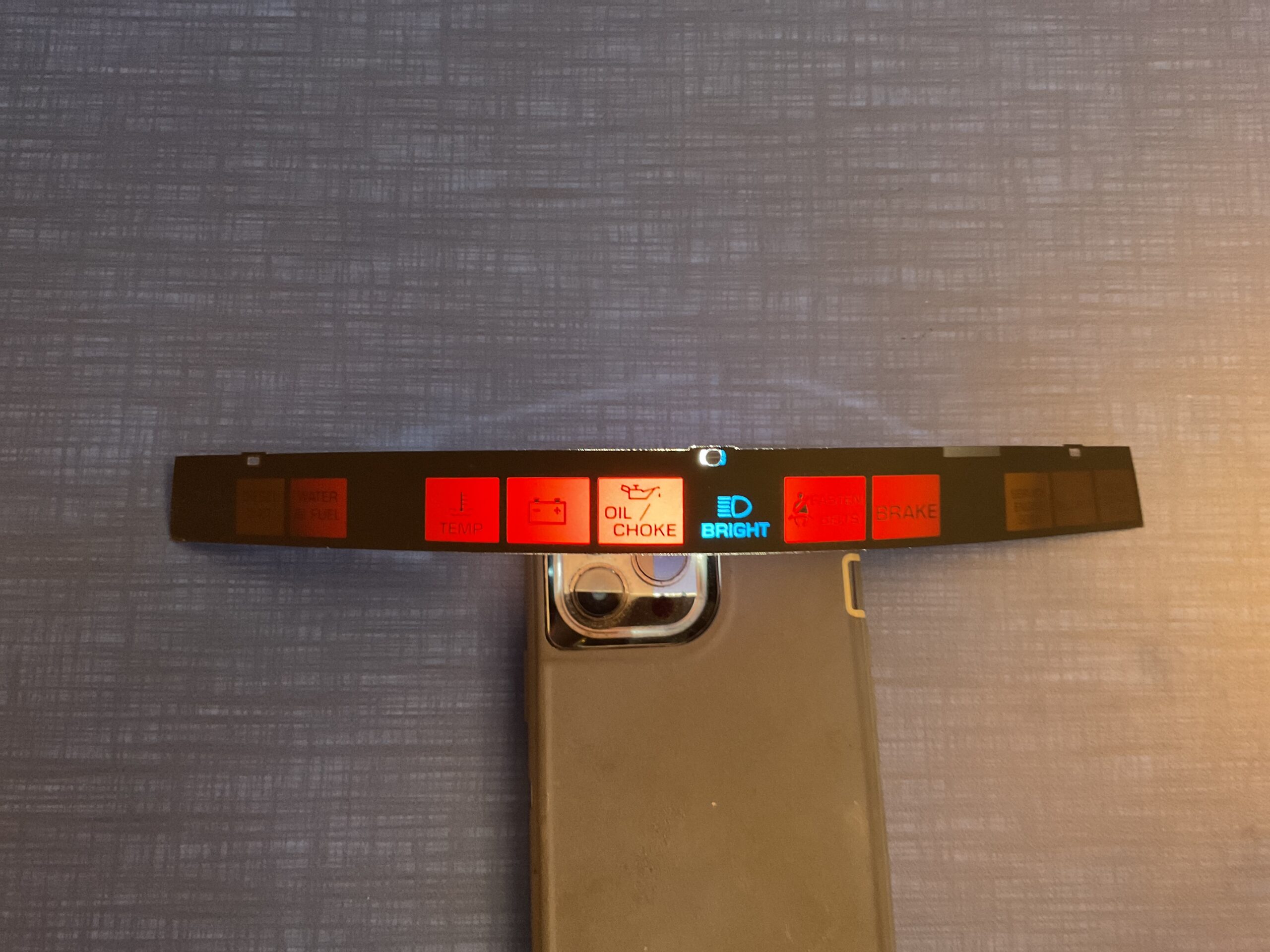 19841985 Buick NOS Instrument Cluster Warning Telltale Filter GM