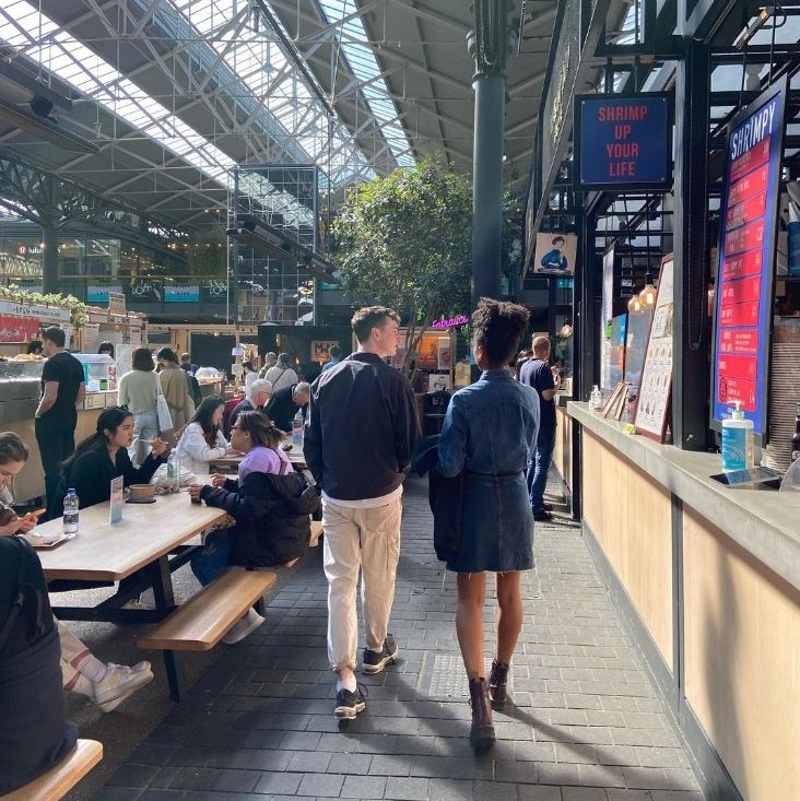 Bank Holiday Weekend Old Spitalfields Market