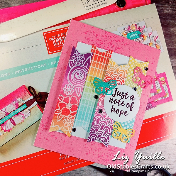 Paper Pumpkin Hope Box Unboxing and Making Old Stables Crafts