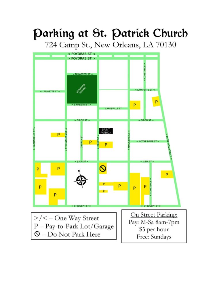 Parking St Patrick's Church