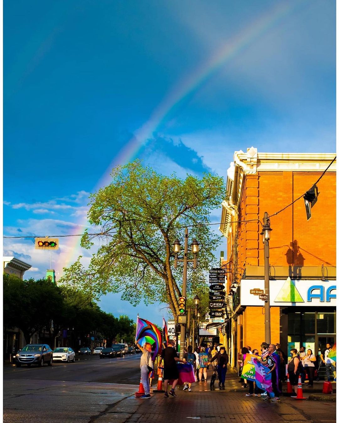 OSBA supports Pride Corner Old Strathcona Business Association, Edmonton