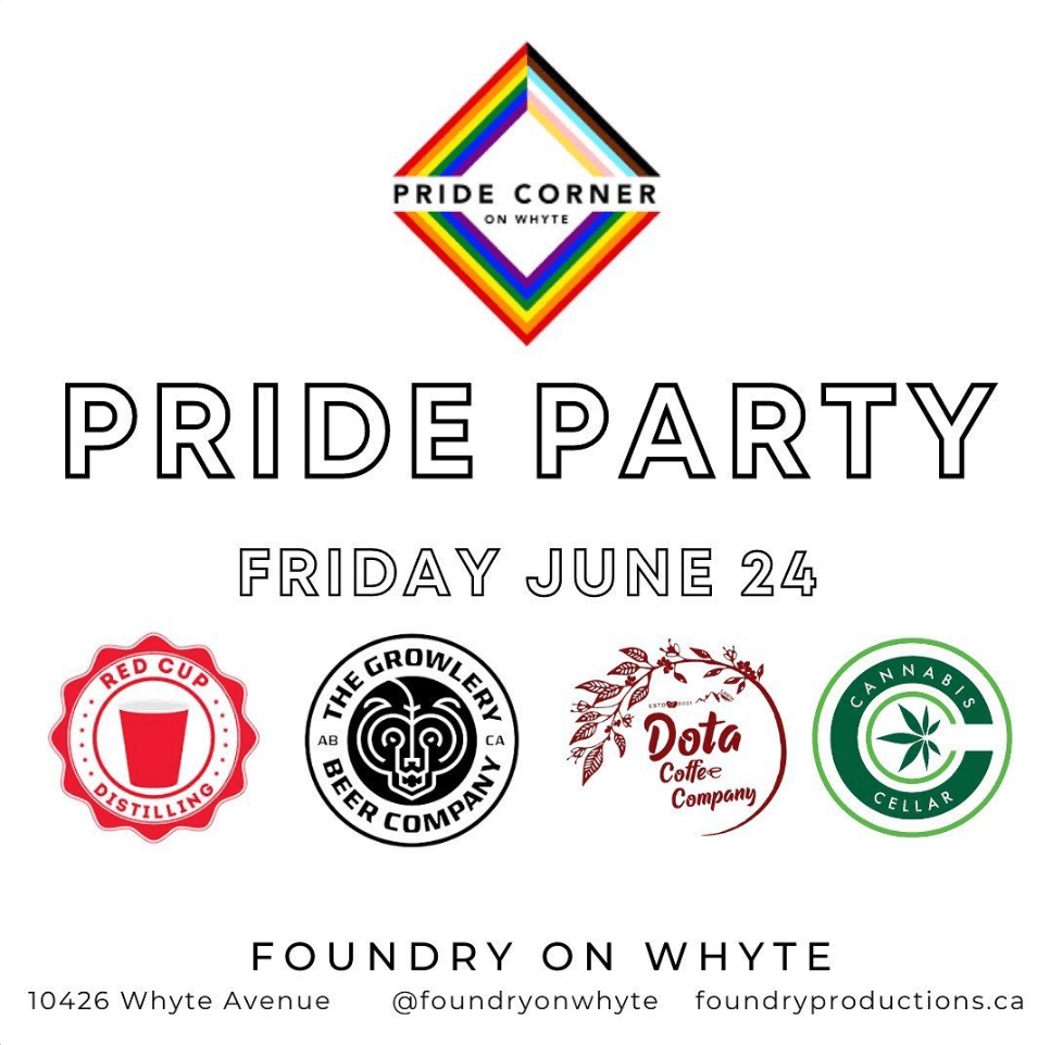 Pride Corner After Party Old Strathcona Business Association, Edmonton