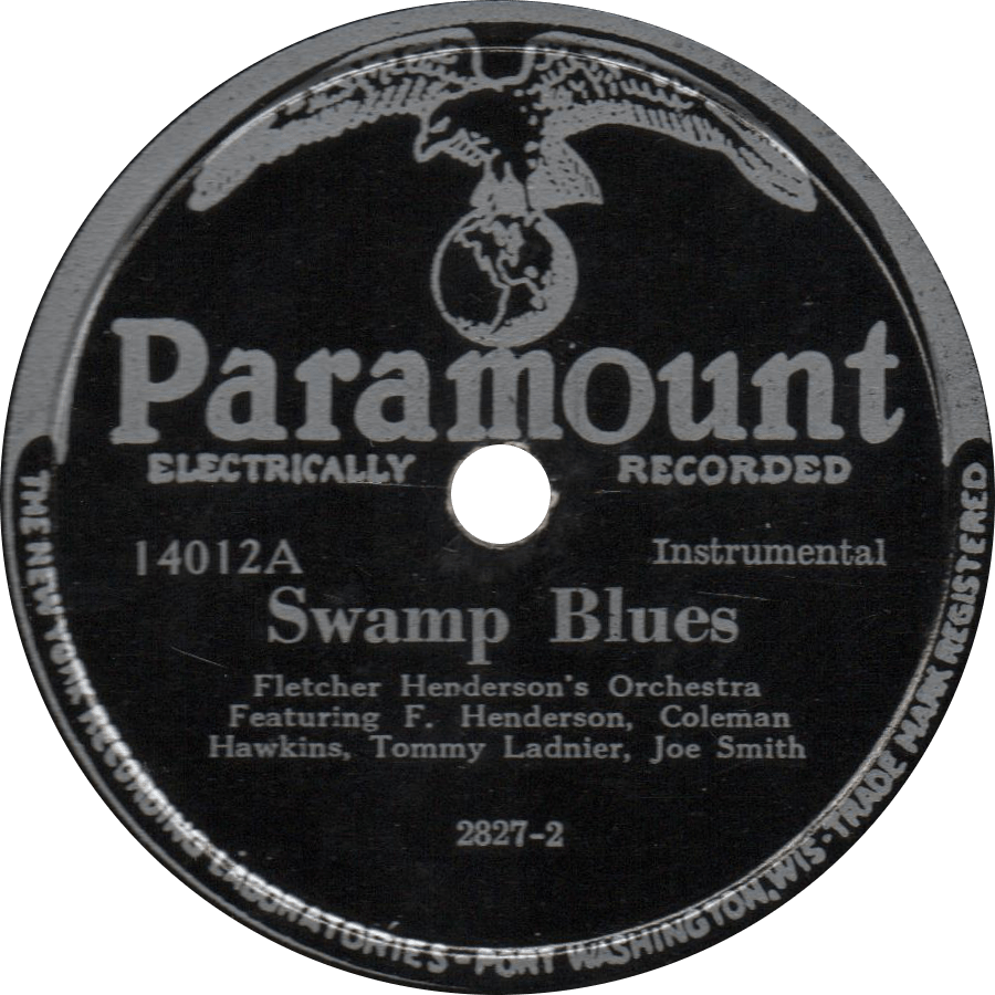 Paramount 14012 Fletcher Henderson’s Orchestra 1927 Old Time Blues