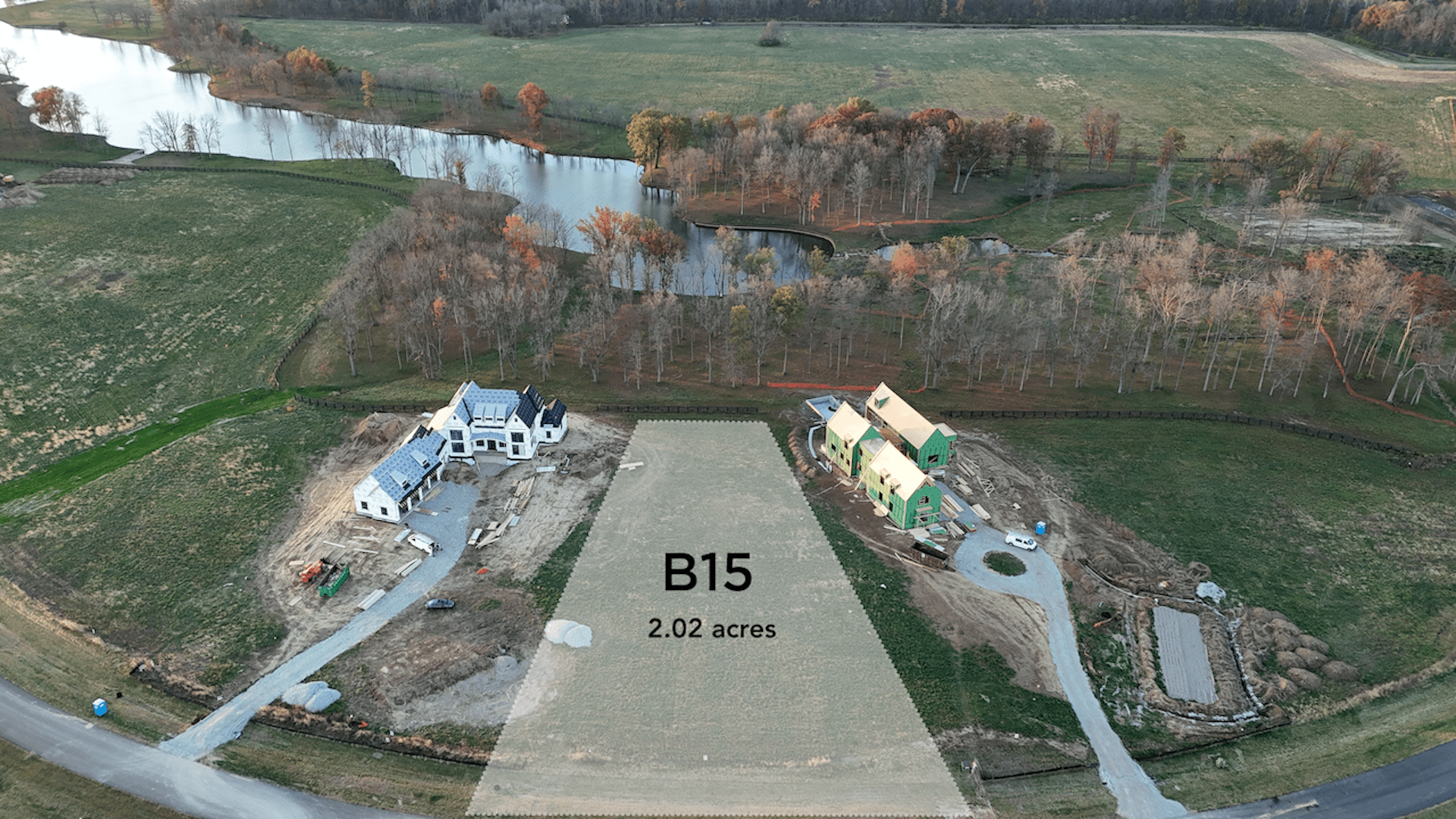 Promontory Lot B15 Lots For Sale Zionsville Old Town Design Group