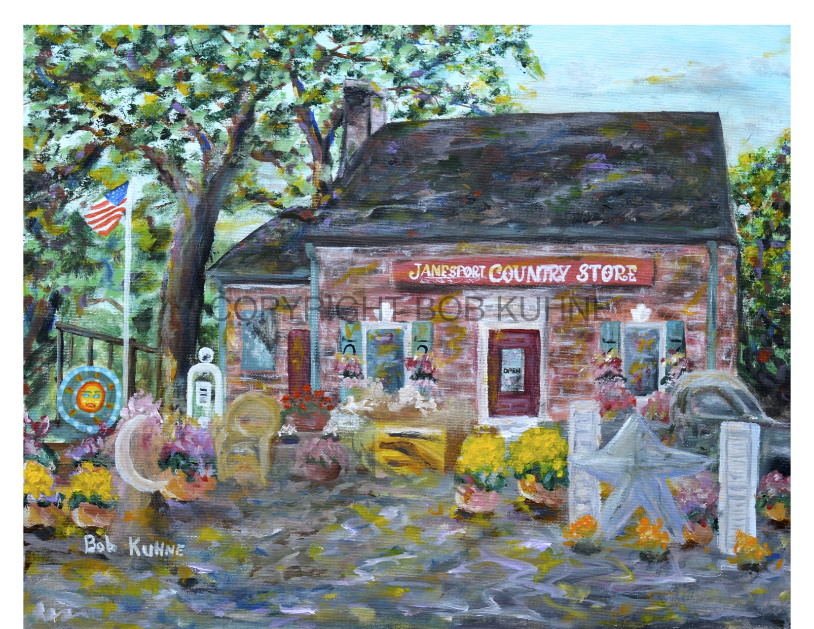 Jamesport Country Store by Bob Kuhne The Old Town Arts and Crafts Guild