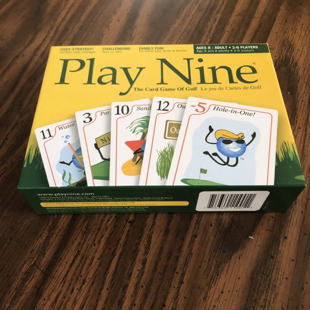 Play Nine Card Game, The Card Game of Golf, 8.99 Old Vintage Den