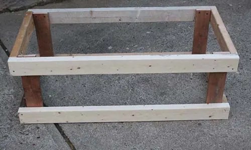 straw bale garden crate