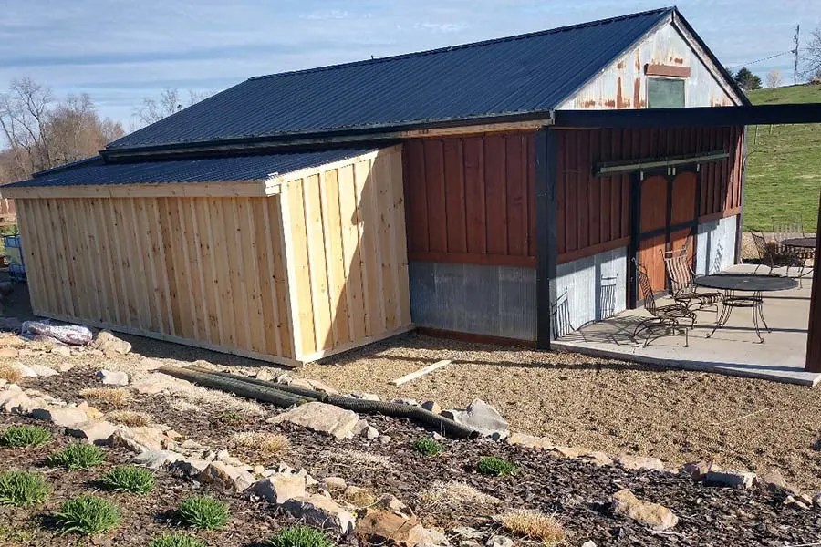 the barn remodel