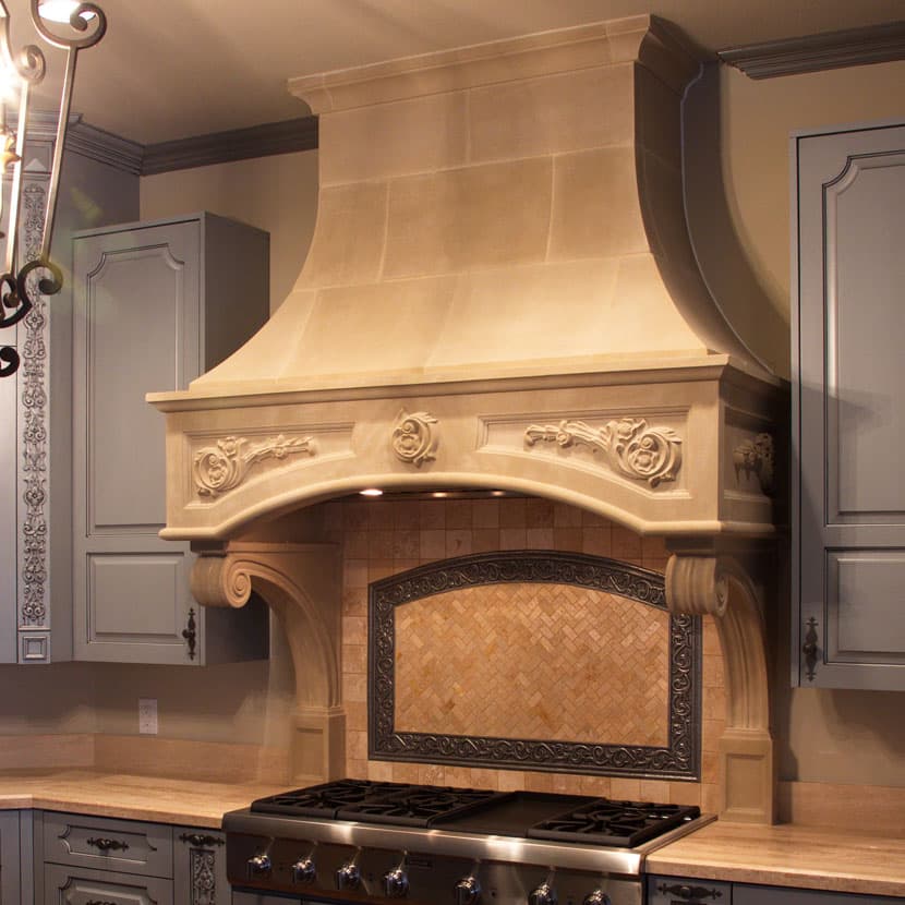 Florentine Cast Stone Range Hoods Old World Stoneworks