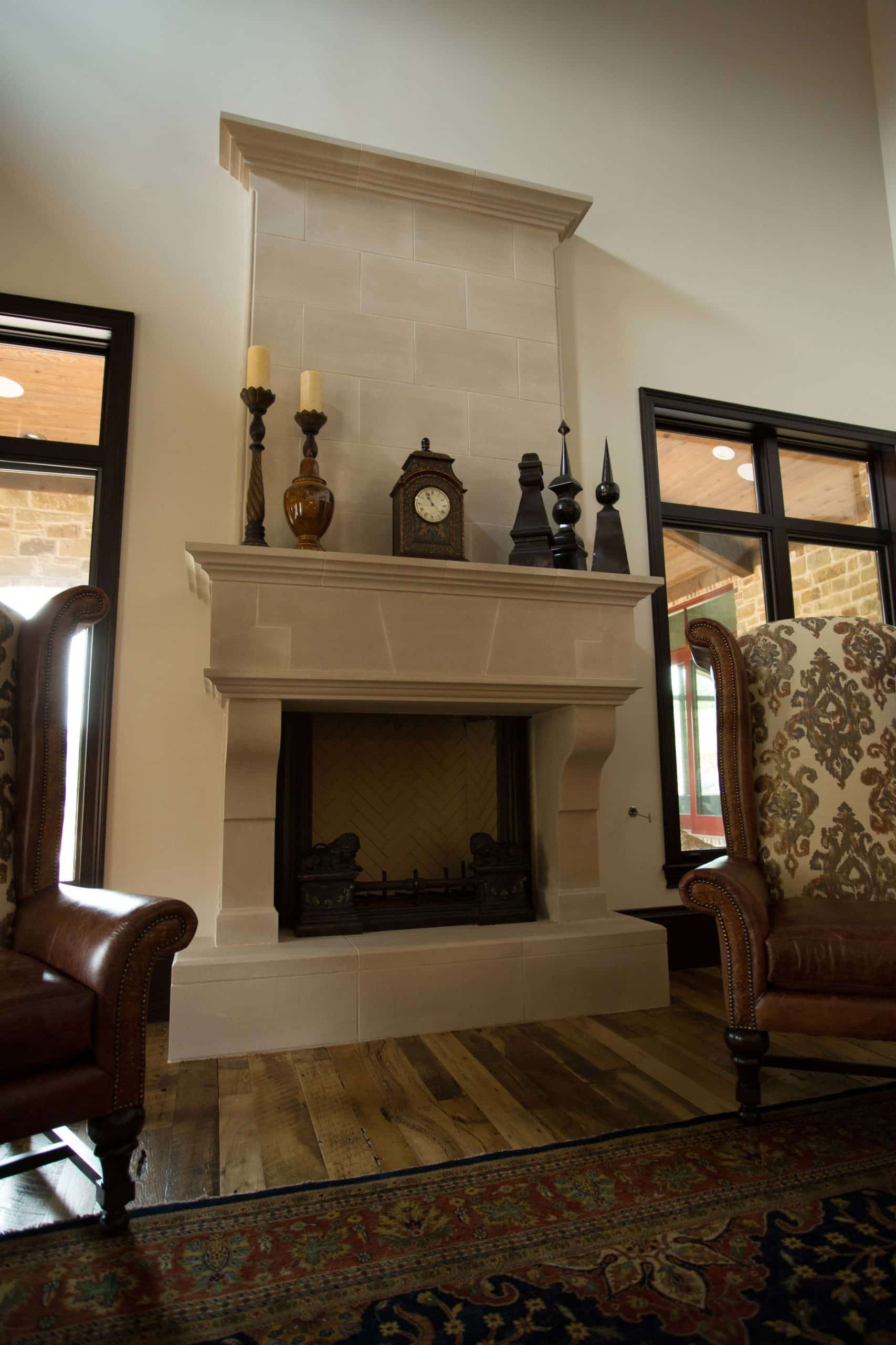 Tuscan Cast Stone Fireplace Mantel Old World Stoneworks