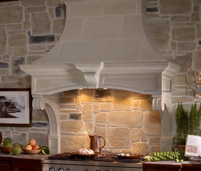Rothchild Cast Stone Kitchen Range Hoods Collection Old World Stoneworks