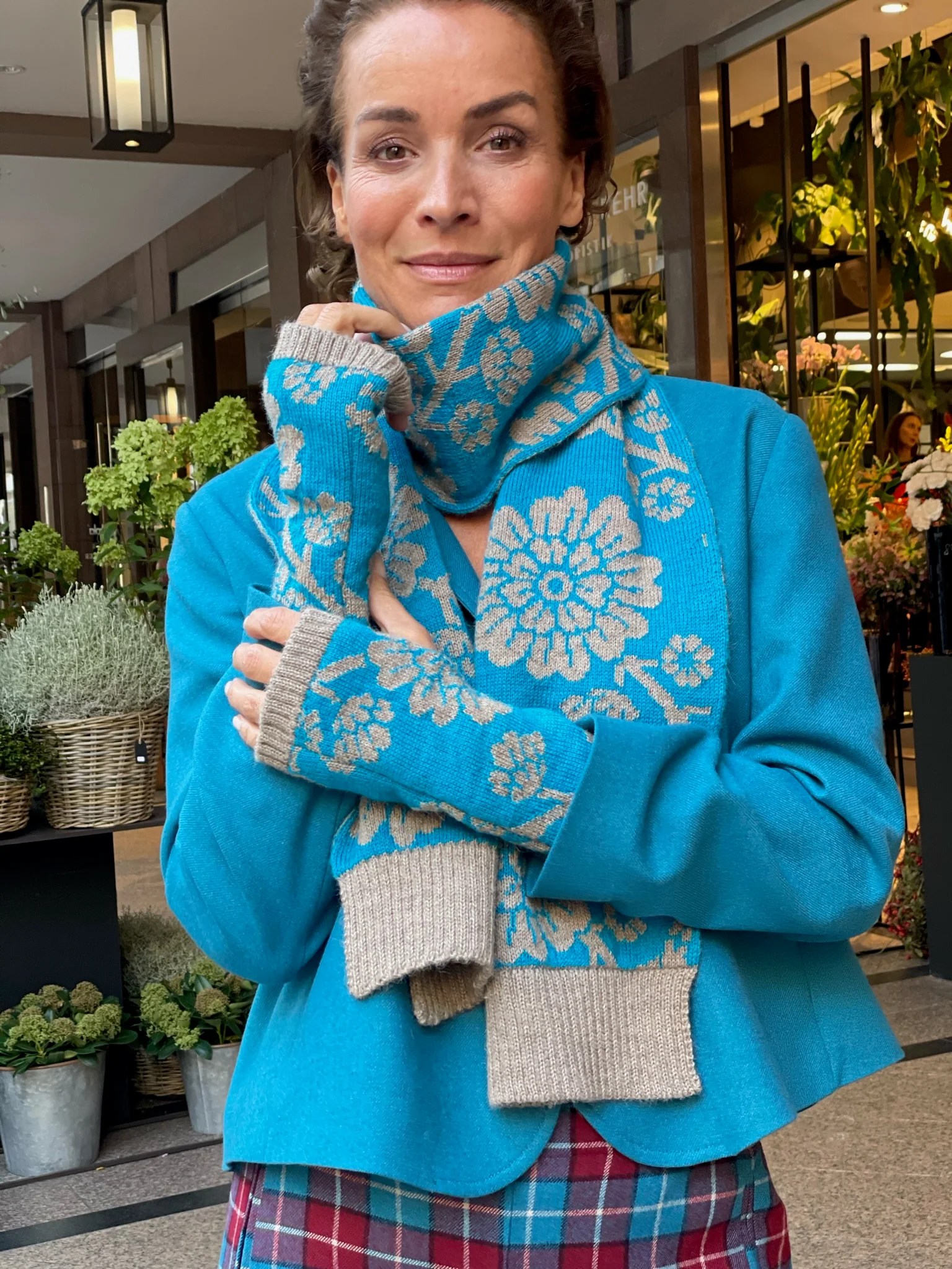 Oleana Fingerhandschuh Jenny / Stulpen 620B OLEANA NORDIC FASHION