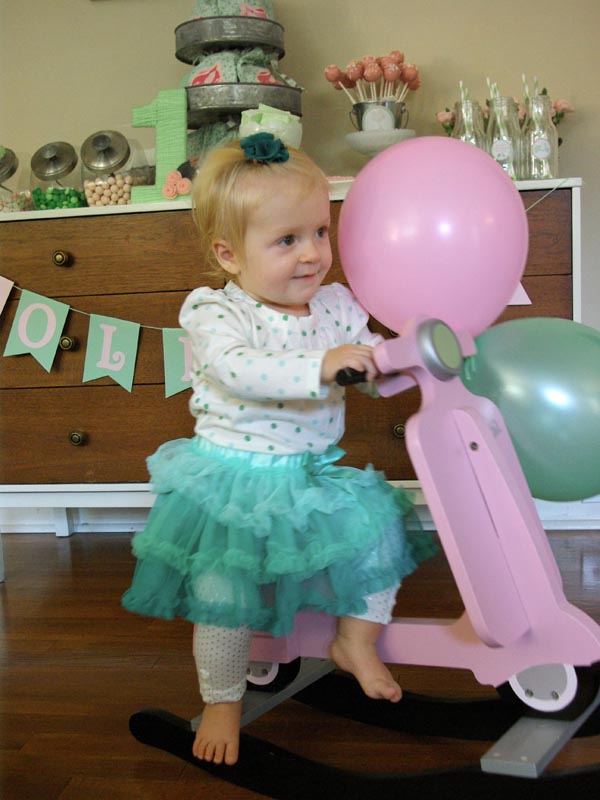 Olivia’s Scooter Birthday Party Oleander + Palm