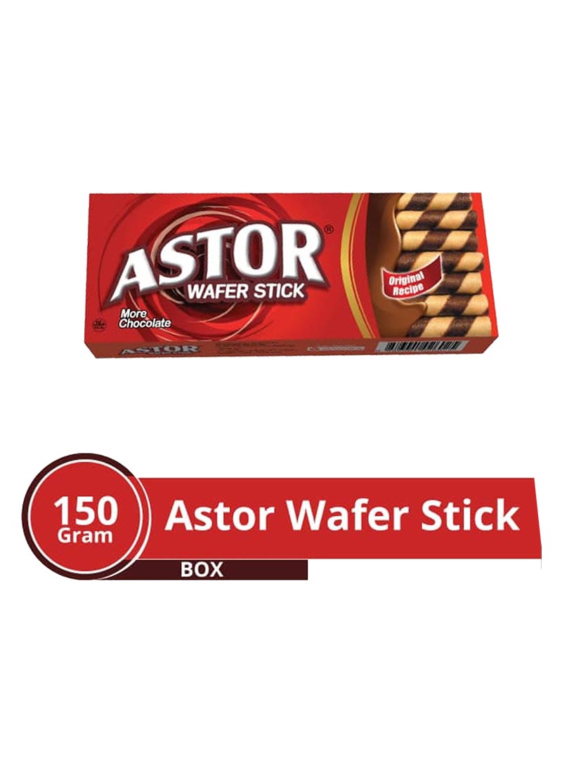 Ol8 - Astor Wafer Stick Chocolate 150G - Oleight