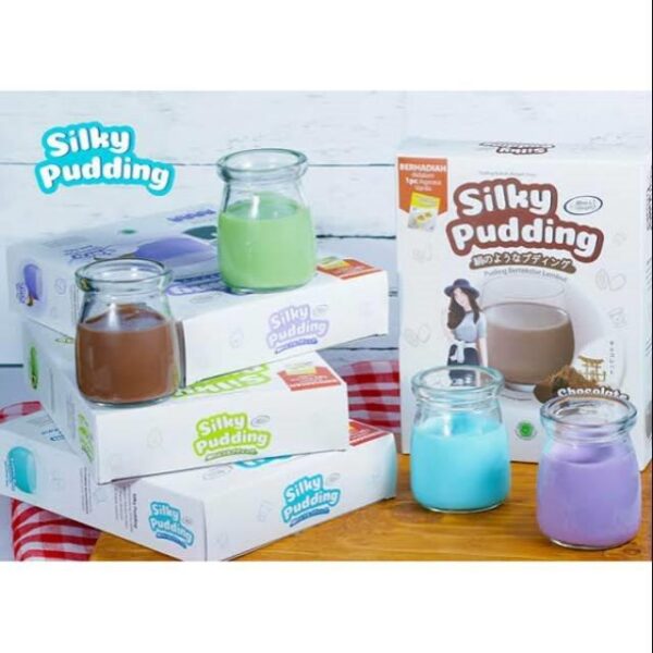 Silky Pudding Puding Bubuk Taro 155G Oleight
