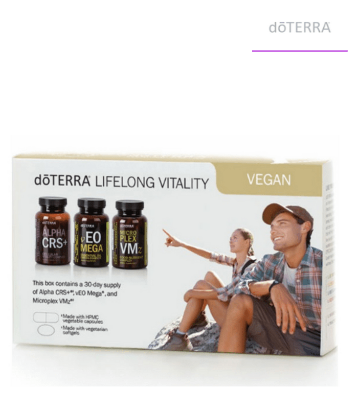 Zestaw dōTERRA Lifelong Vitality Vegan Zdrowie i Witalność