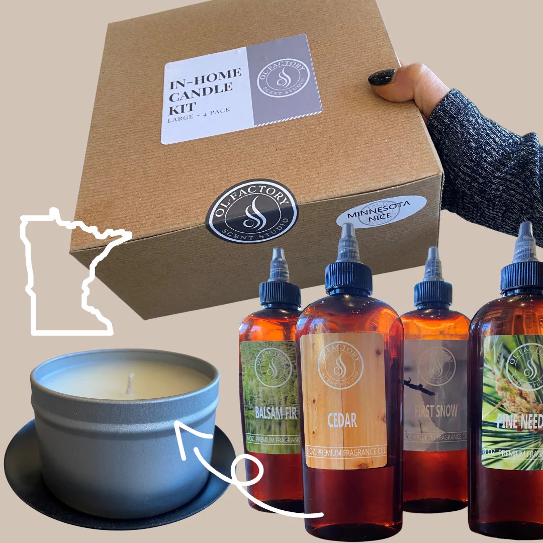 Create your own candles at home! Olfactory Scent Studio