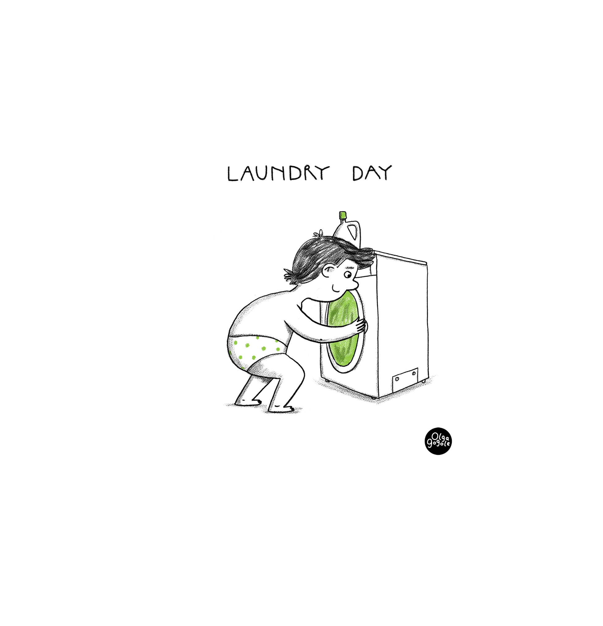 Laundry day — Olga Gogole