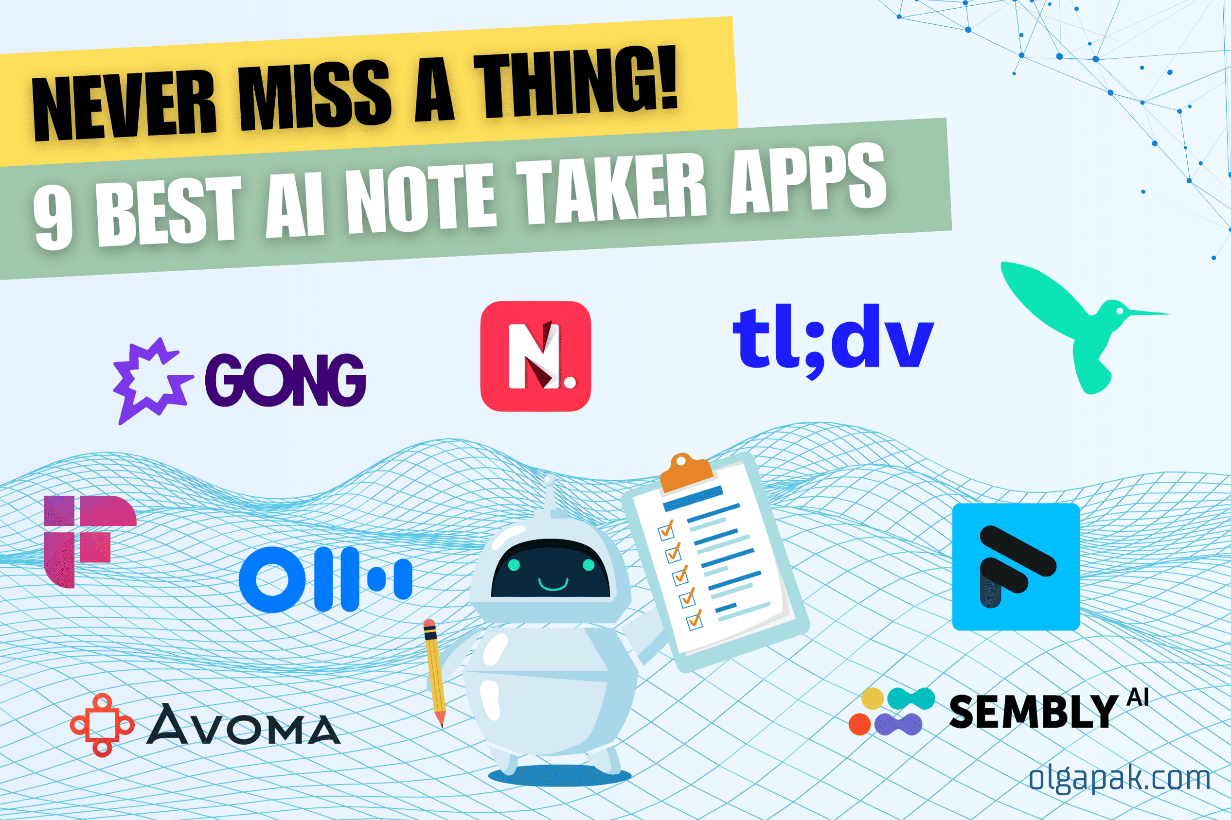 9 Best AI Note Taker Apps of 2024