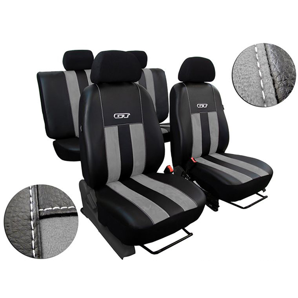 Artificial Leather + Alicante Tailored Set Seat Covers FORD RANGER