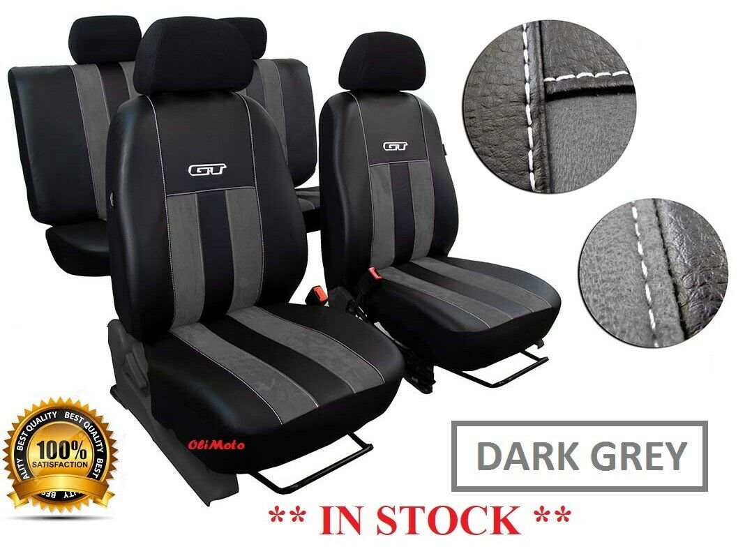 EcoLeather + Alicante Tailored Set Seat Covers FORD RANGER WILDTRAK