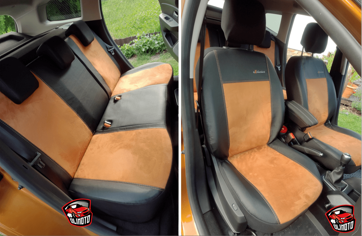 Alicante+EcoLeather Tailored Set Seat Covers for FORD RANGER WILDTRAK