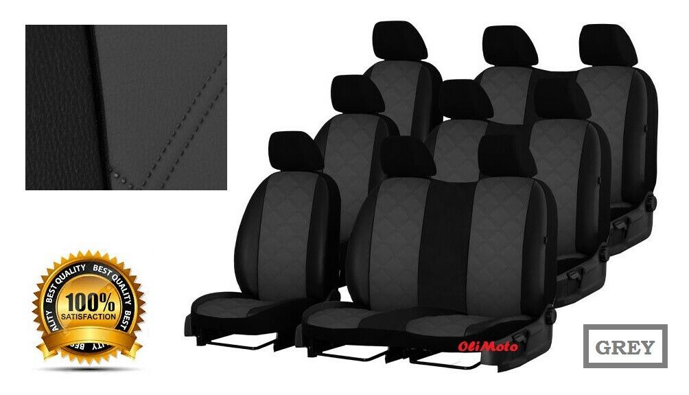 Tailored EcoLeather Seat Covers TOYOTA PROACE 9 SEATER 2017 onward