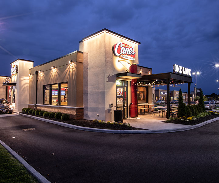 Raising Cane's Built in Youngstown OLIO Development Group