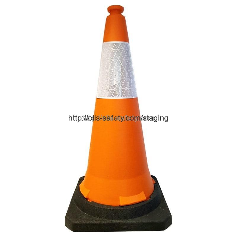 Traffic Cone (PE With Rubber Base) Olis Safety